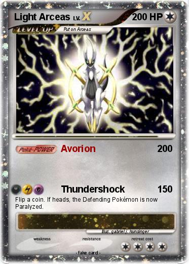 Pokemon Light Arceas