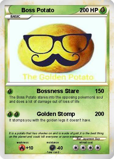 Pokemon Boss Potato