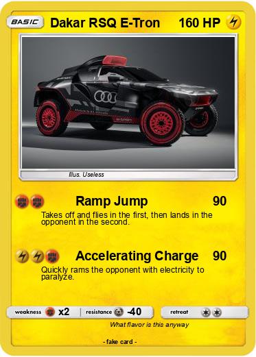Pokemon Dakar RSQ E-Tron