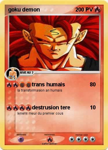 Pokemon goku demon