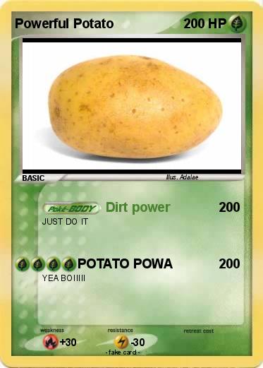 Pokemon Powerful Potato