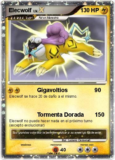 Pokemon Elecwolf