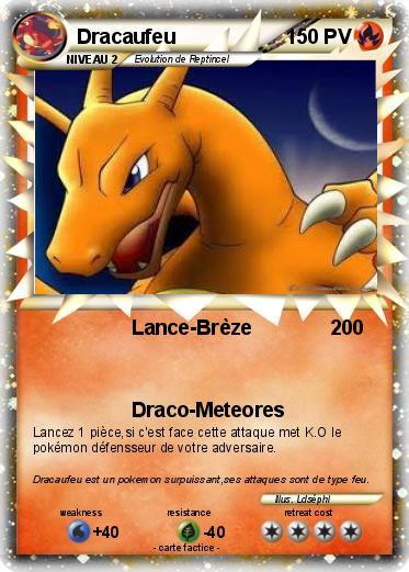 Pokemon Dracaufeu
