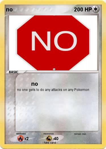 Pokemon no