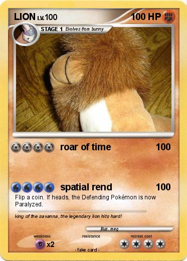 Pokemon LION