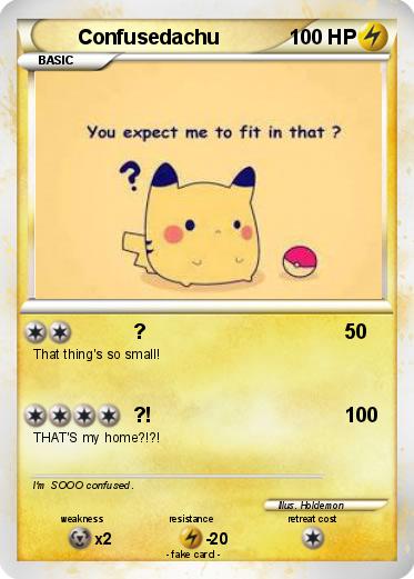 Pokemon Confusedachu