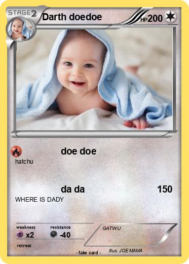 Pokemon Darth doedoe