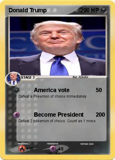 Pokemon Donald Trump