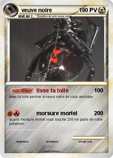 Pokemon veuve noire