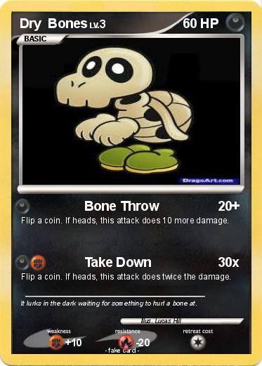 Pokemon Dry  Bones