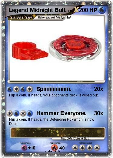 Pokemon Legend Midnight Bull.
