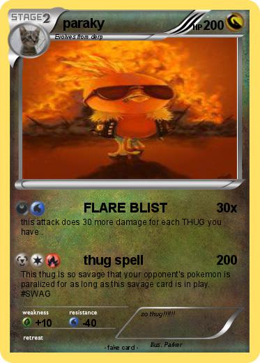 Pokemon paraky