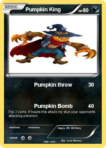 Pokemon Pumpkin King