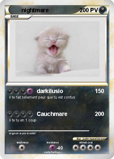 Pokemon nightmare
