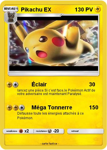 Pokemon Pikachu EX
