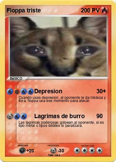 Pokemon Floppa triste