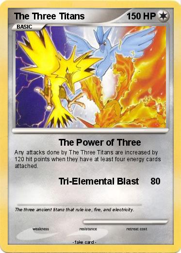 Pokemon The Three Titans