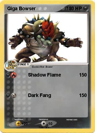 Pokemon Giga Bowser