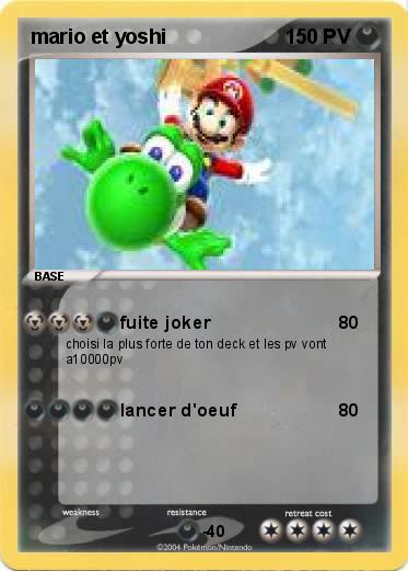 Pokemon mario et yoshi