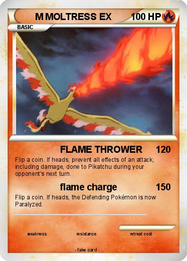 Pokemon M MOLTRESS EX