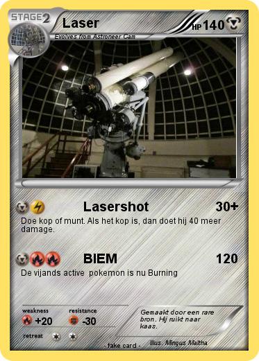 Pokemon Laser