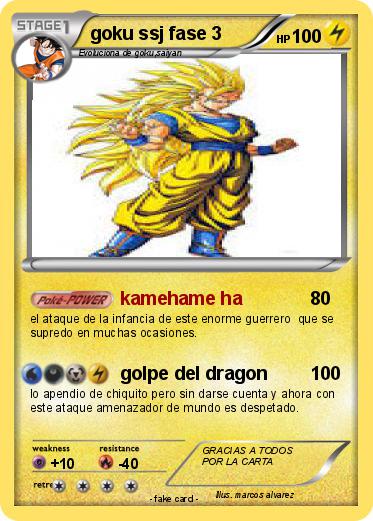 Pokemon goku ssj fase 3