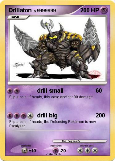 Pokemon Drillaton
