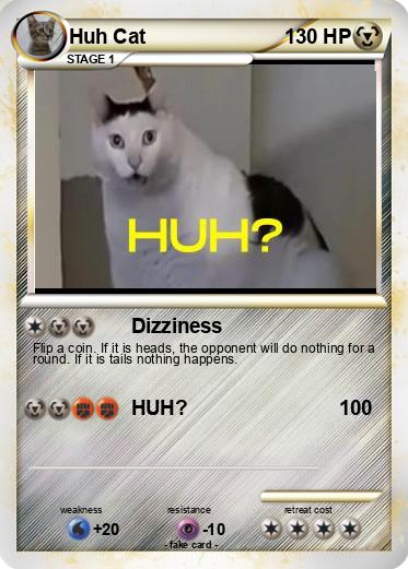 Pokemon Huh Cat