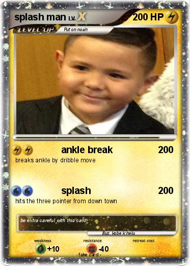 Pokemon splash man