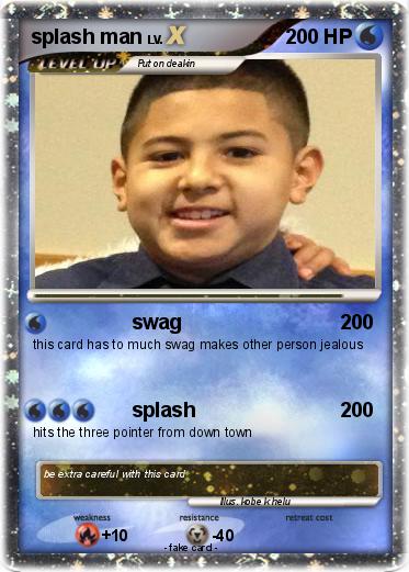Pokemon splash man