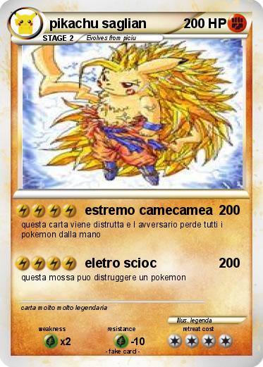 Pokemon pikachu saglian