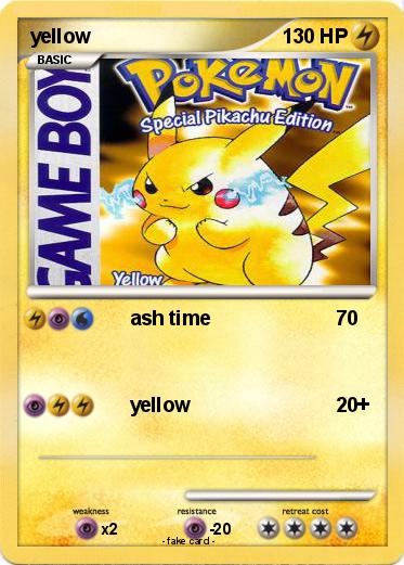 Pokemon yellow