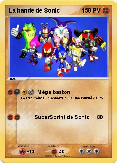 Pokemon La bande de Sonic                    
