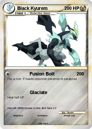 Pokemon Black Kyurem