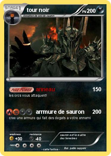Pokemon tour noir