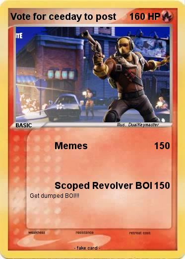 Pokemon Vote for ceeday to post