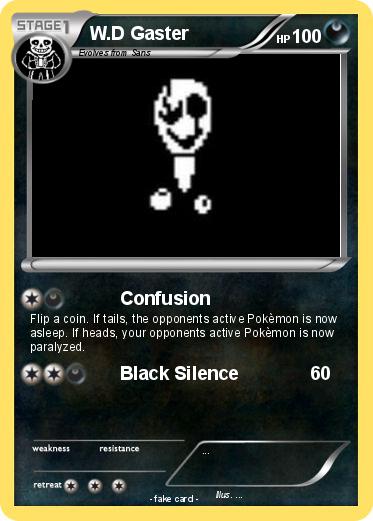Pokemon W.D Gaster