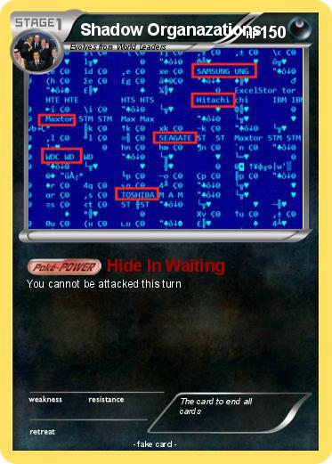 Pokemon Shadow Organazations