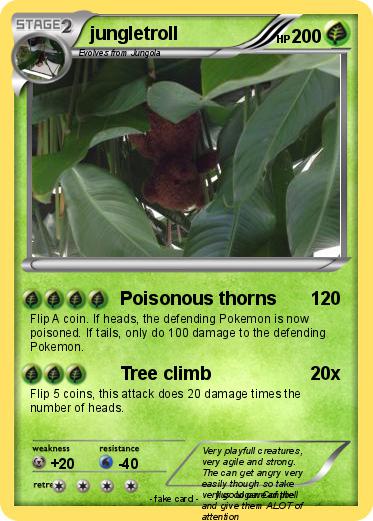 Pokemon jungletroll