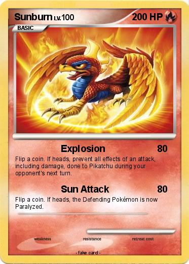 Pokemon Sunburn