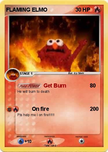 Pokemon FLAMING ELMO