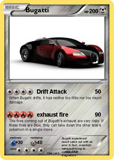 Pokemon Bugatti