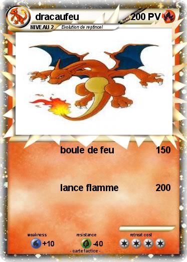 Pokemon dracaufeu