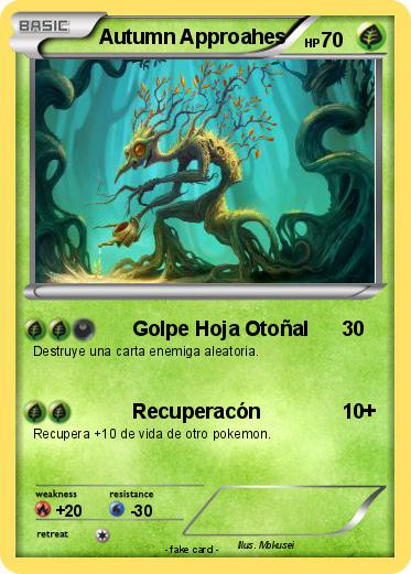 Pokemon Autumn Approahes