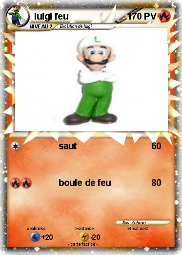 Pokemon luigi feu