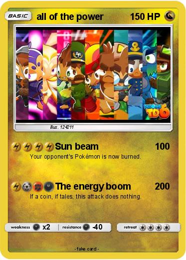 Pokemon all of the power
