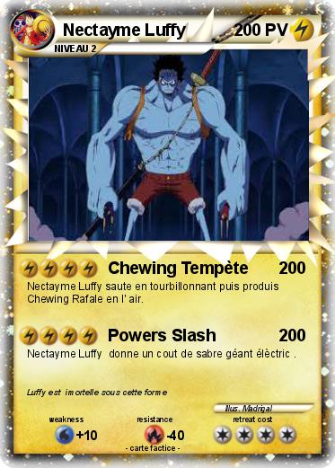 Pokemon Nectayme Luffy