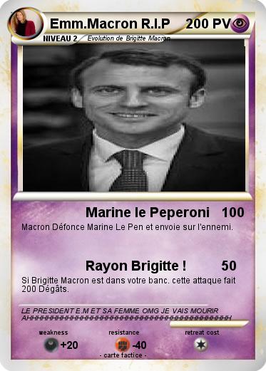 Pokemon Emm.Macron R.I.P