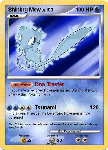 Pokemon Shining Mew