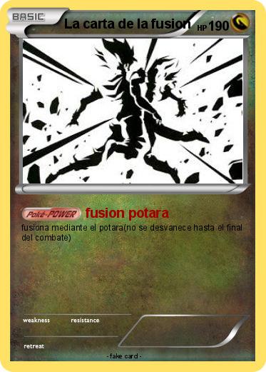 Pokemon La carta de la fusion